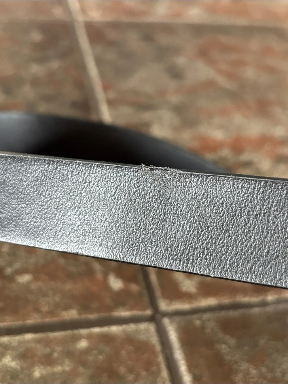 bebe Black Belt with Gold Double-Ring Buckle